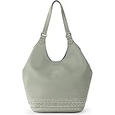 The Sak Roma Shopper in Leather, Double Shoulder Straps, Meadow