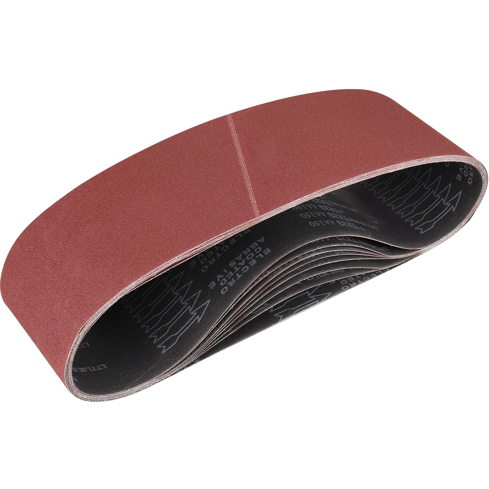 STEBRUAM Sanding Belt 150 x 1220 mm,8PCS 150 Grit