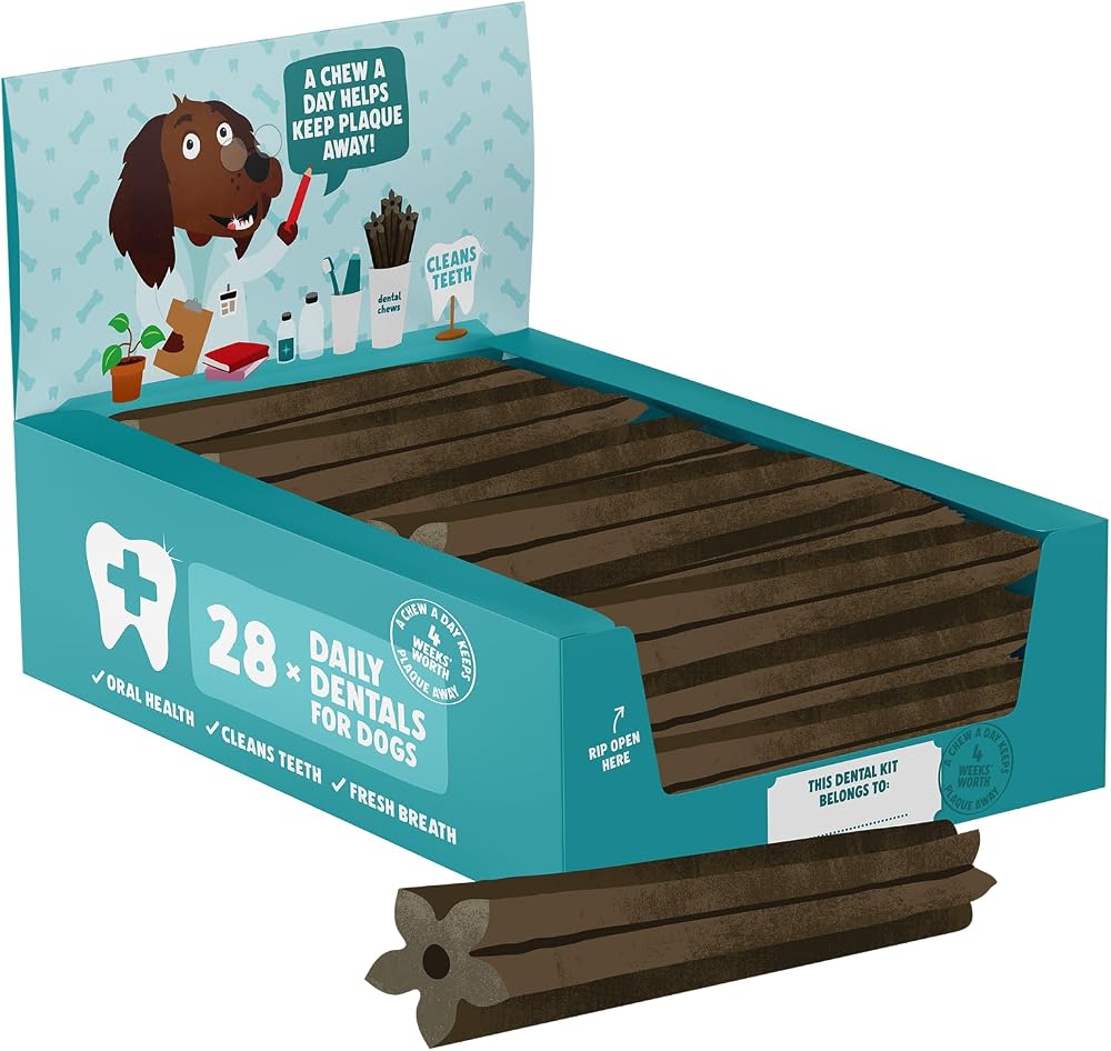Denzel's Dog Dental Sticks Medium 28 Pack Chicken Peppermint Ireland