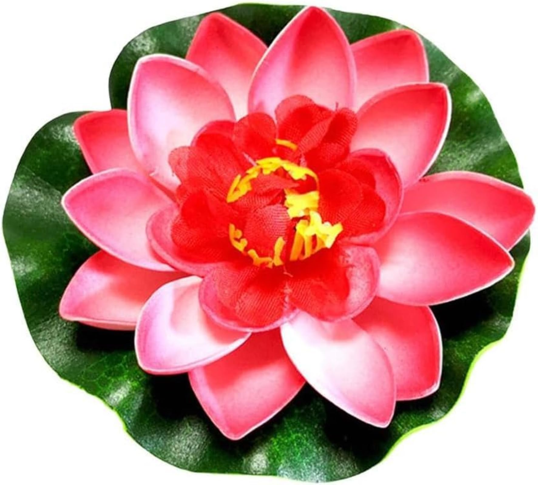 LNYMZD 1Pc Pink Artificial Flower, Floating Lifelike Water Lily, Garden Decoration, Micro for Pond Landscape, 10 cm, Ponds and Accessories, Pond Plants, Garden