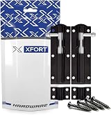 XFORT 2 Pack Heavy Duty Tower Bolt 150mm Black Door Lock Bolt view 6