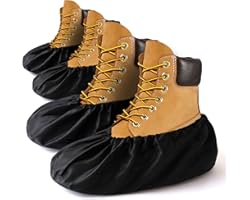 Shoe Covers Reusable, Boot Covers Non Slip Washable, Premium Large Shoe Booties Protectors Covers for Men Women Indoors Work