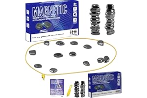Magnetic Chess Game - New Fun Tabletop Game, Magnetic Strategy Game for Kids and Adults, Fun Tabletop Multiplayer Chess Game,