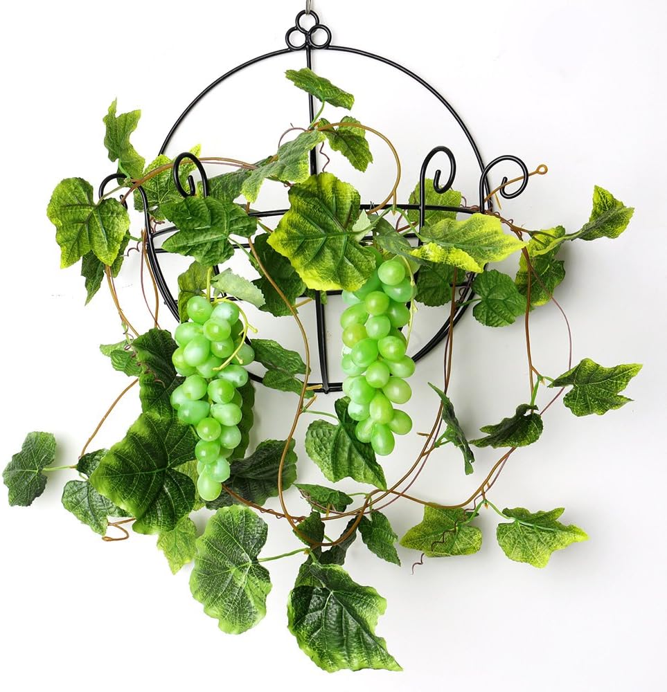 YILIYAJIA 2PCS Artificial Grapes and Vines,Fake Garlands
