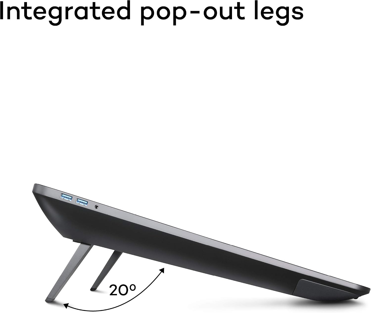 Wacom Cintiq Pro 24 Multi-Touch 4K Display/23.6 Inch Pen Display with Integrated Legs Including Wacom Pro Pen 2 Stylus with Pen Holder and Replacement Tips/Compatible with Windows and Mac - Image 5