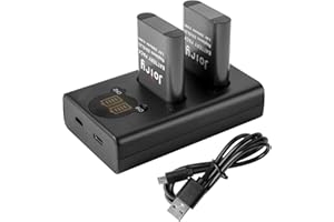 Joiry EN-EL23 Battery and Dual Charger Compatible with Nikon Coolpix B700 P900 P600 P610 S810c Digital Camera