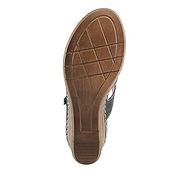 PATRIZIA Women's LOLLY Slide Wedge Sandals Black EU