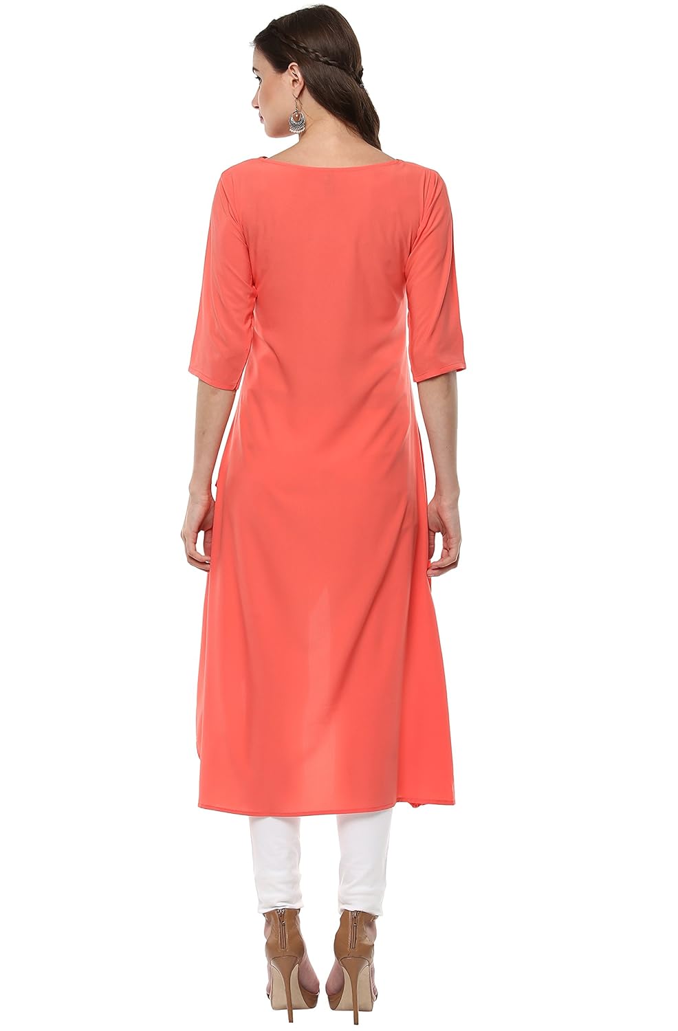 janasya women's polyester kurta