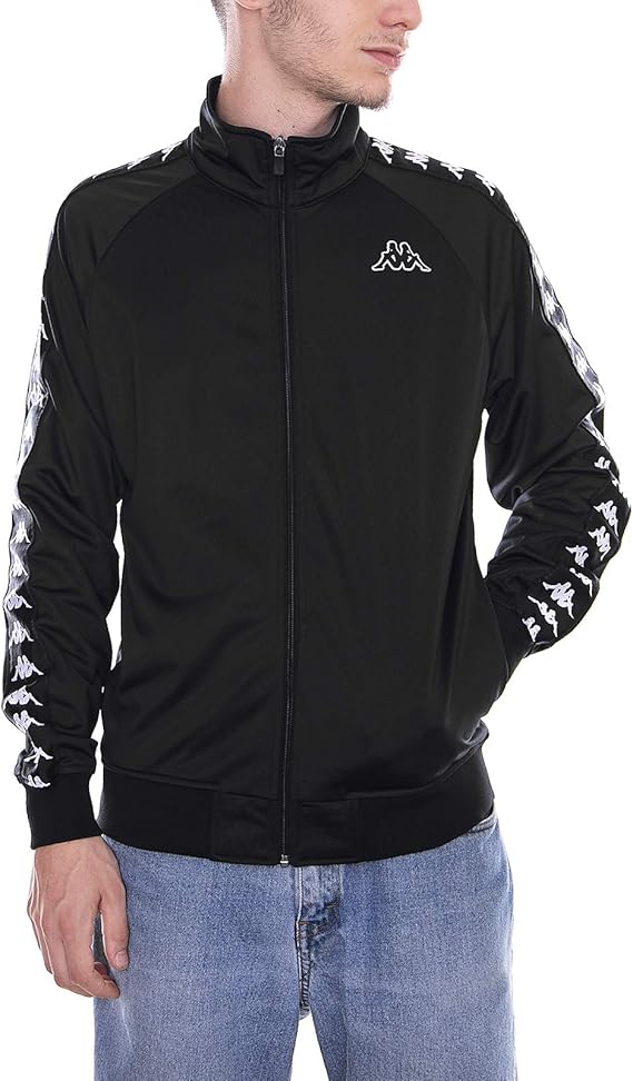 Kappa Track Jacket 222 Banda Zambur Black/Black Amazon.co.uk