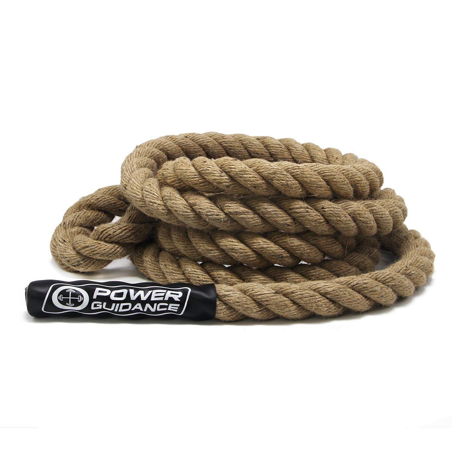 POWER GUIDANCE Climbing Rope, 1.5 Inch in Diameter, No Mounting Bracket Needed, Length Available