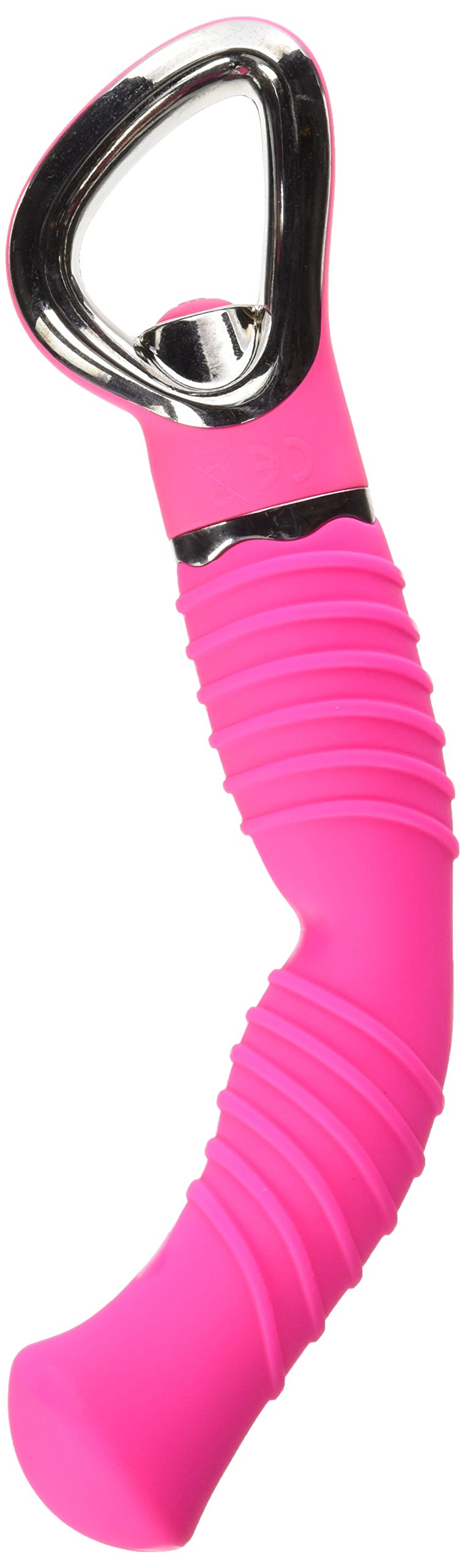 Closet Collection Pink Ellie Bendable Ribbed Vibrator