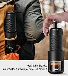 STARESSO Classic Portable Espresso Maker, 2 IN 1