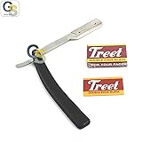 G.S MANUAL FOLDING SHAVING KNIFE BEARD CUTTER