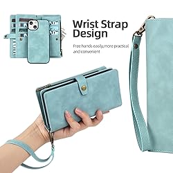 TwoHead for iPhone 14 Wallet Case with Card