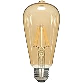 Satco S9578 Medium Light Bulb in Light Finish, 5.38 inches