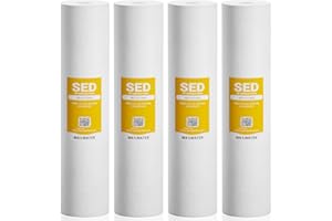 Max Water 5 Micron 20 x 4.5 Sediment Filter 20 inch Whole House BB Water Filteration System Replacement Compatible Cartridge 
