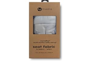 4moms Extra Seat Fabric, MamaRoo Baby Swing, Model 1046, Grey Classic