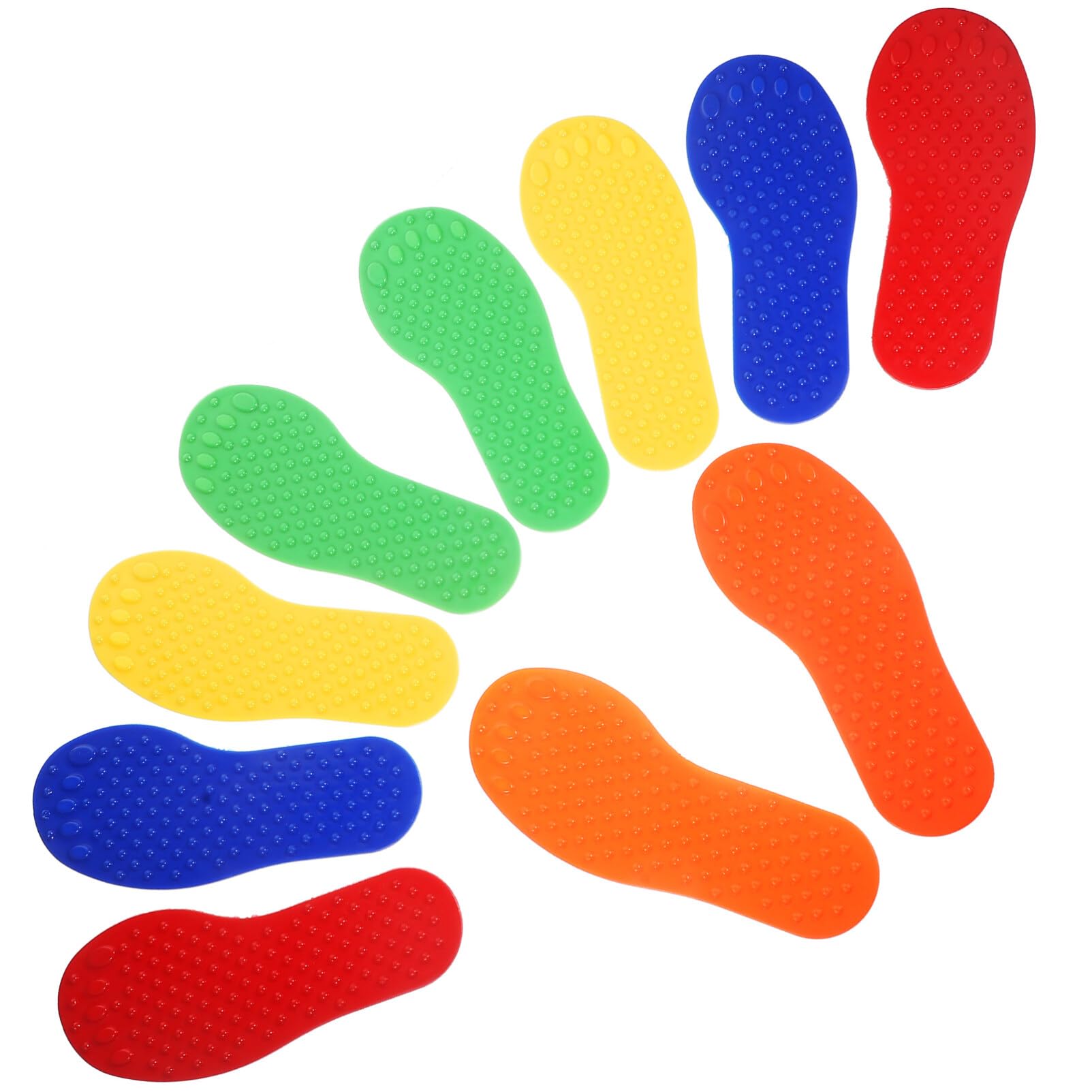BESPORTBLE 10pcs Spot On Floor Markers Spot Markers for Kids Education Preschool Classroom Kindergarten Learning Activity Feet Markers