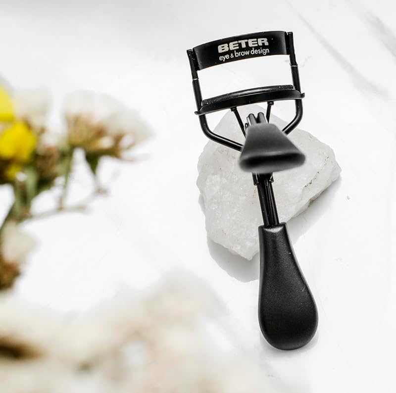 – Rizador de pestañas retorno automático, con almohadillas de silicona, rizapestañas profesional, acero de alta duración, maquillaje de ojos