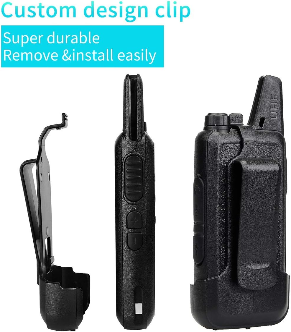 Retevis RT22 Walkie Talkies Rechargeable Hands Free Channel Lock 2 Way Radios Two-Way Radio(6 Pack) with 6 Way Multi Gang Charger: Car Electronics