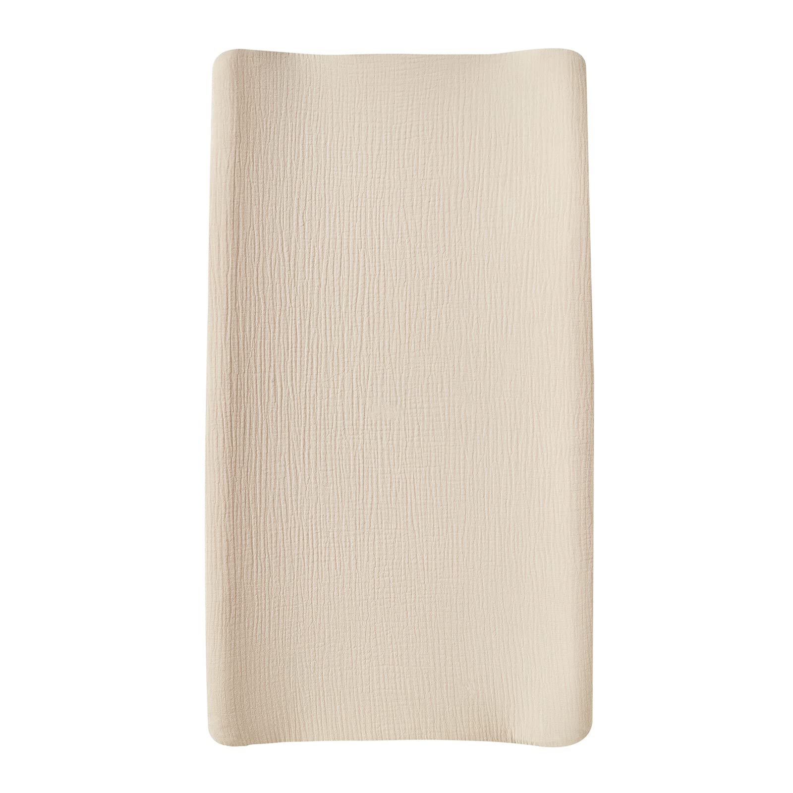 Photo 1 of Muslin Changing Pad Cover,Ultra Soft Breathable Diaper Changing Table Cover for Baby Boys Girls,Neutral Fitted Changing Pad Sheets