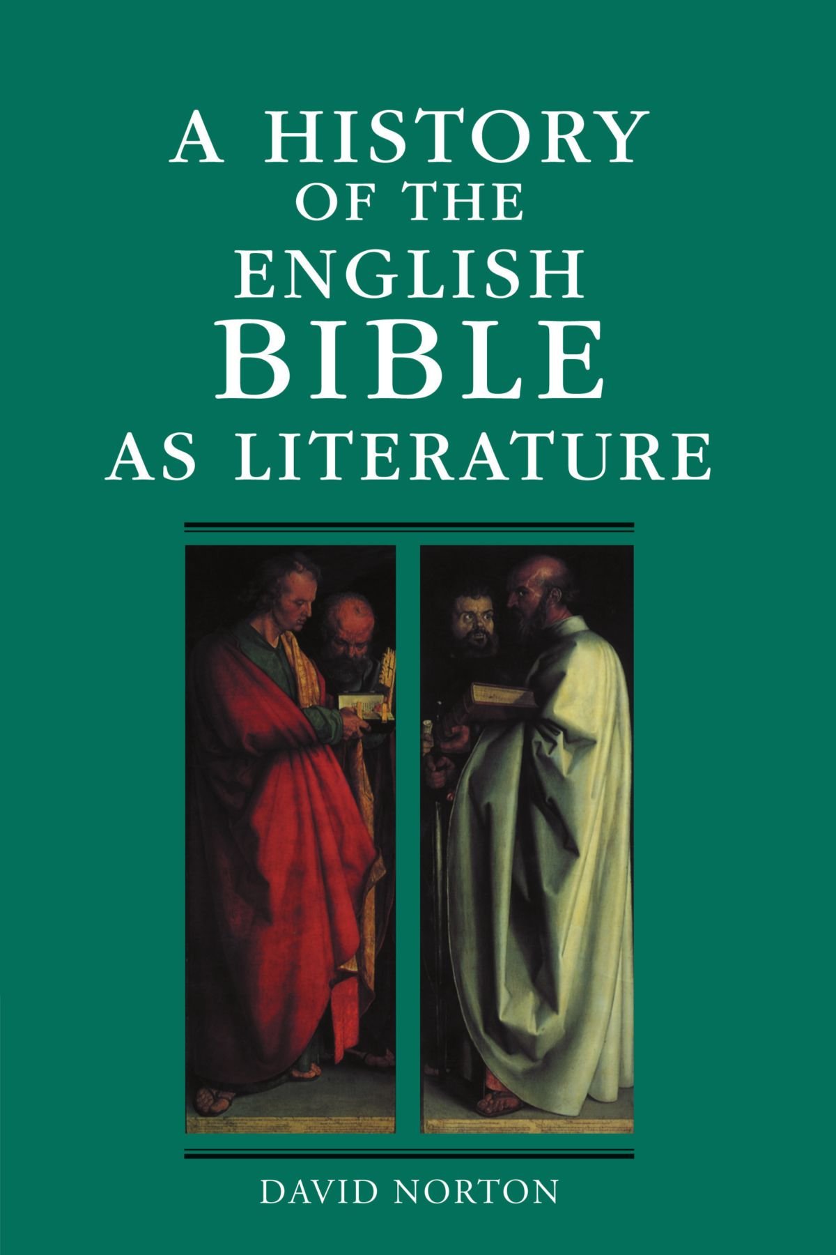 History Of The English Bible As Lit...
