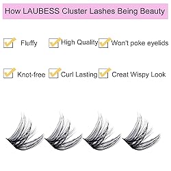 Cluster Lashes Individual Lashes D Curl Lash
