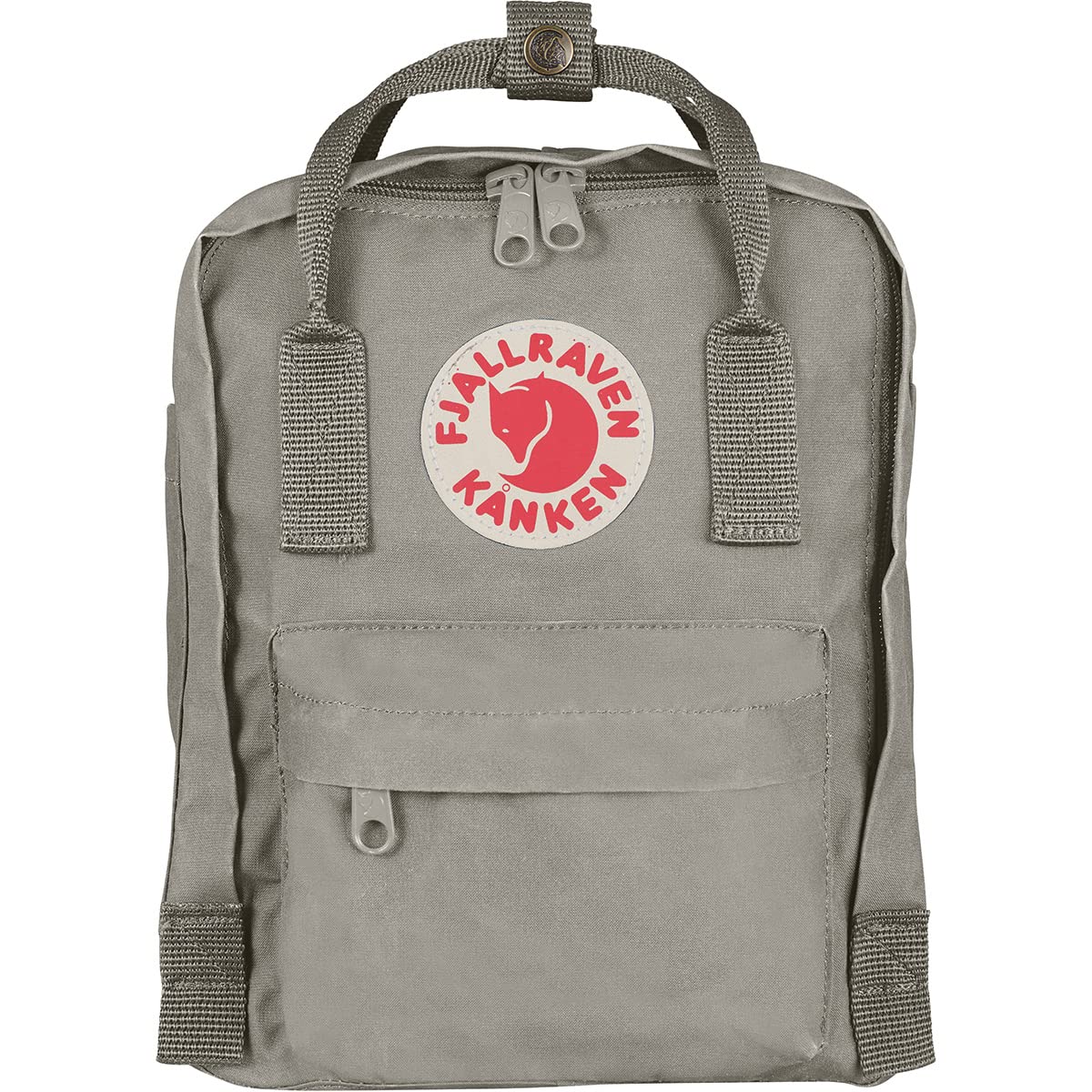 Fjällräven Kånken Unisex Mini Backpack ,Grey (fog), 7 Litres