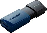 Kingston DataTraveler Exodia M USB 3.2 Gen 1 64GB Moving Cap Black Blue view 5