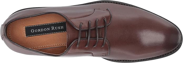gordon rush medallion cap toe derby