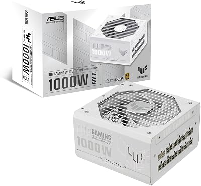 ASUS TUF Gaming 1000W Gold White Edition Power Supply 1000W ATX 3.1