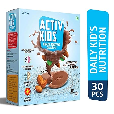 Cipla Activkids Brain Boosters (30 Count)