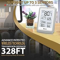 Wireless Weather Stations, with 330ft Range Sensor