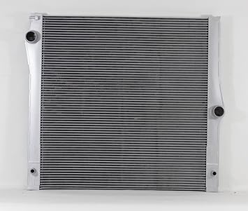 Radiator Cooling Direct For Fit 13336 07 10 Bmw X5 3 0l Gas Engine With Integrated Oil Cooler And External Transmission Oil Cooler Connection