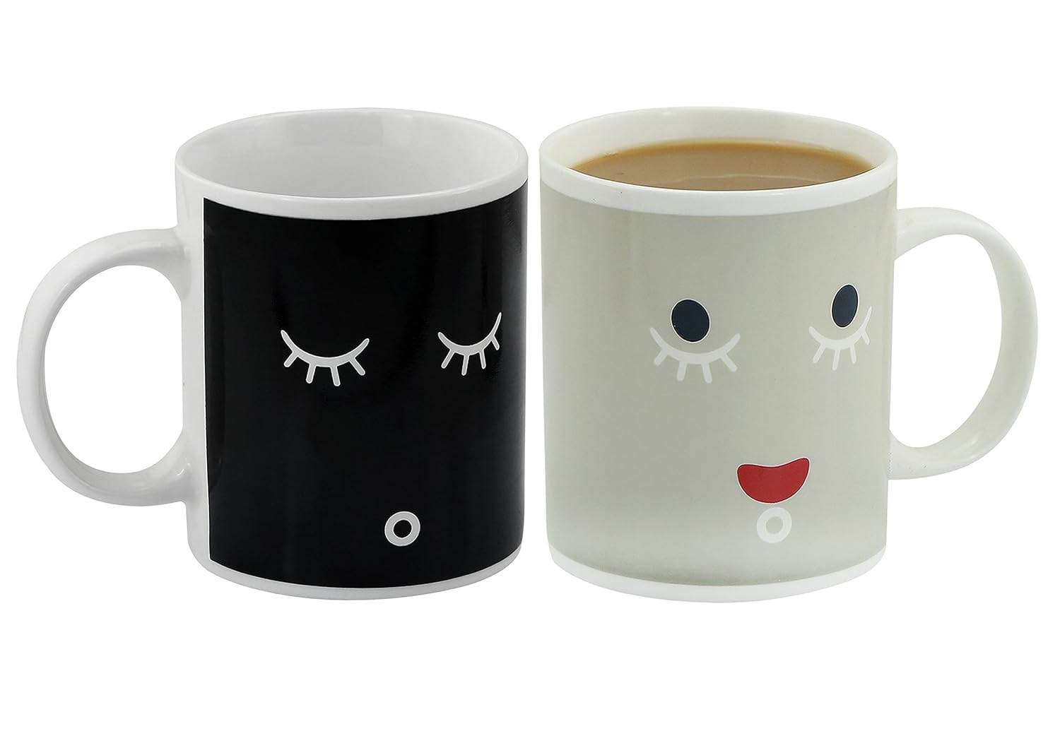 Heat Changing Mug Morning Color Cup Coffee Sensitive Magic Tea Hot