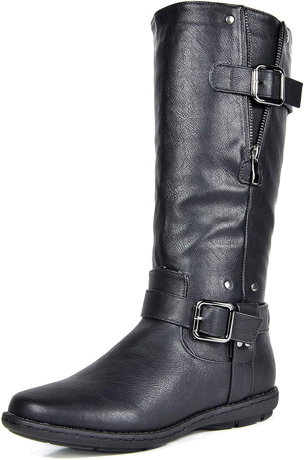 lined knee high boots