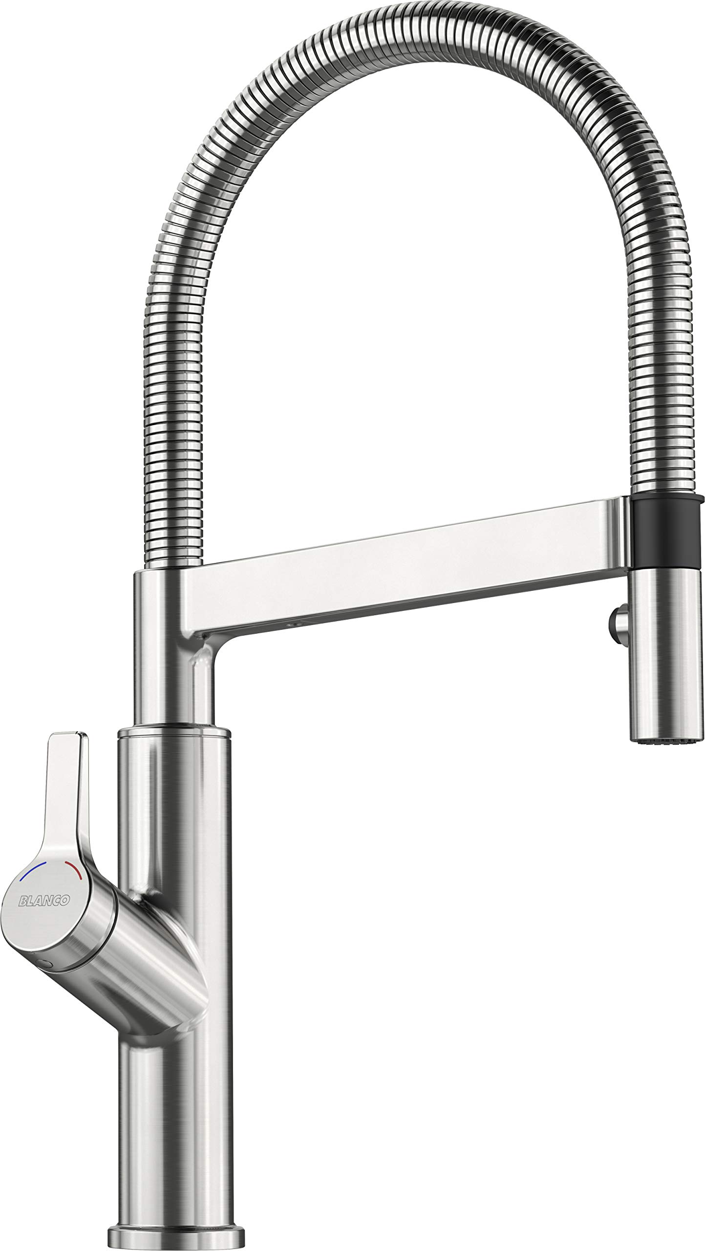 BLANCO Kitchen Sink tap with a Pull-Out spout from Blanco Solenta-S UltraResist - Steel - 522405 Stainless Steel Finish
