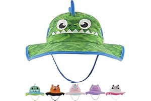 ADDIE & TATE Kids Sun Hat for Girls & Boys with UV Protection- Toddler Beach Hat for Fishing Safari Play Hat (2-14 Years)