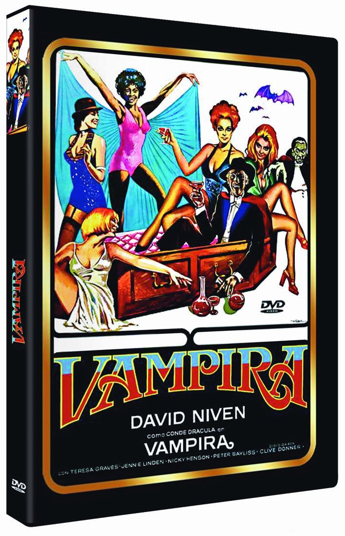 Old Dracula (1974, aka Vampira/Old Drac) - Official Region 2 PAL release, plays in English without subtitles