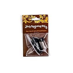 Anointing Oil Bottle Accessory Kit, Black Keychain