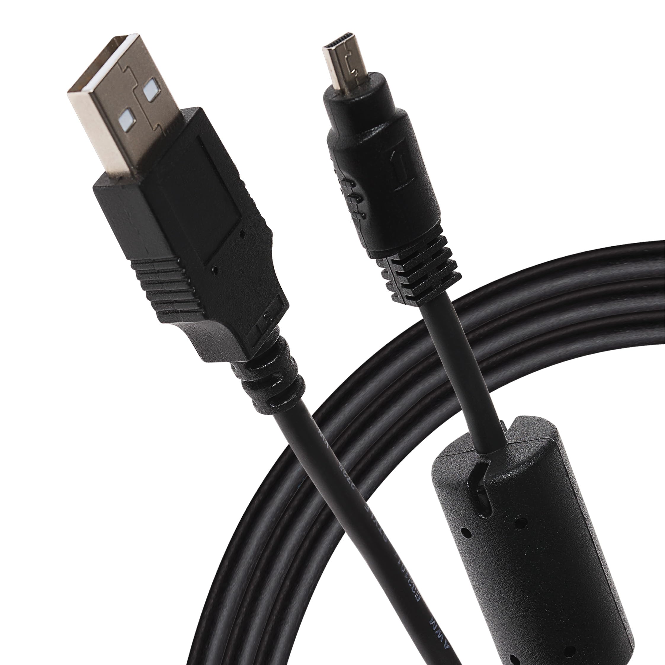 Praktica USB-A 2.0 to 8 Pin Mini USB Camera Charging Cable 0.5m