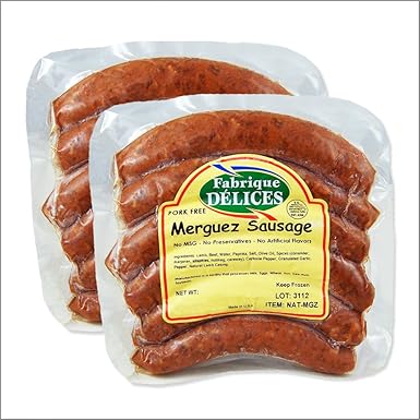 Spicy Lamb Sausages - Merguez Sausages 