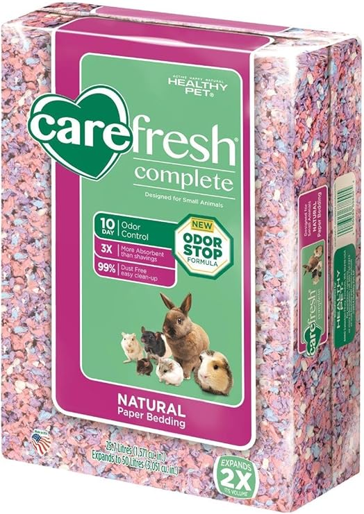carefresh complete natural paper bedding