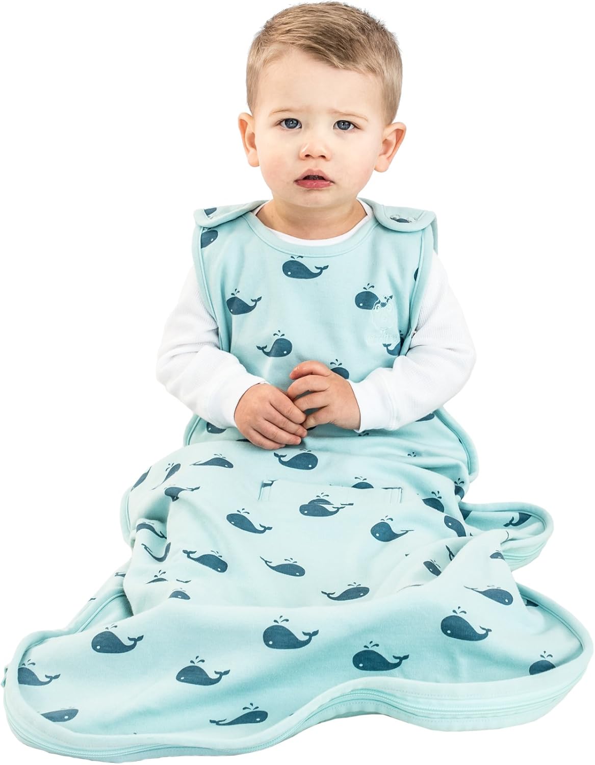 Woolino Ultimate 4 Season Baby Sleeping Bag, Merino Wool Baby Sleep Sack, Organic Cotton Outer