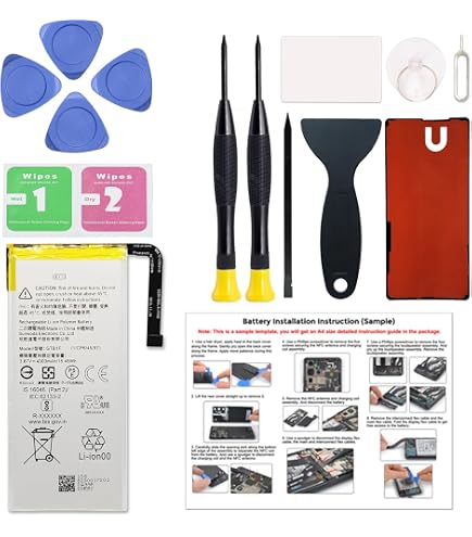 Batería Vvsialeek GTB1F Compatible Con Google Pixel 5 (4000 MAh) Con Kit De Herramientas Gratuito