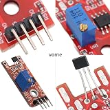 GERUI 8x KY-024 Linear Magnetic Hall Sensor Modules Arduino Raspberry Pi view 3
