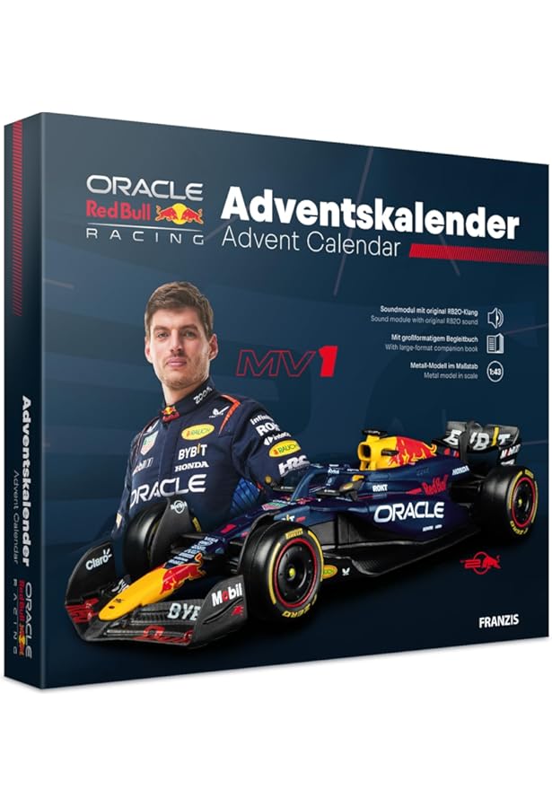 RedBull　palace カラビナ 最安値 FRANZIS 67235 - Oracle Red Bull Racing Adventskalender