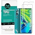 Ibywind 2 Pcs Screen Protector For Mi Note 10/Note 10 Pro/CC9 Pro 6.67",Flexible TPU Film,With 1Pc Camera Lens Protector,1Pc Back Film,Bubble Free[Easy to install]