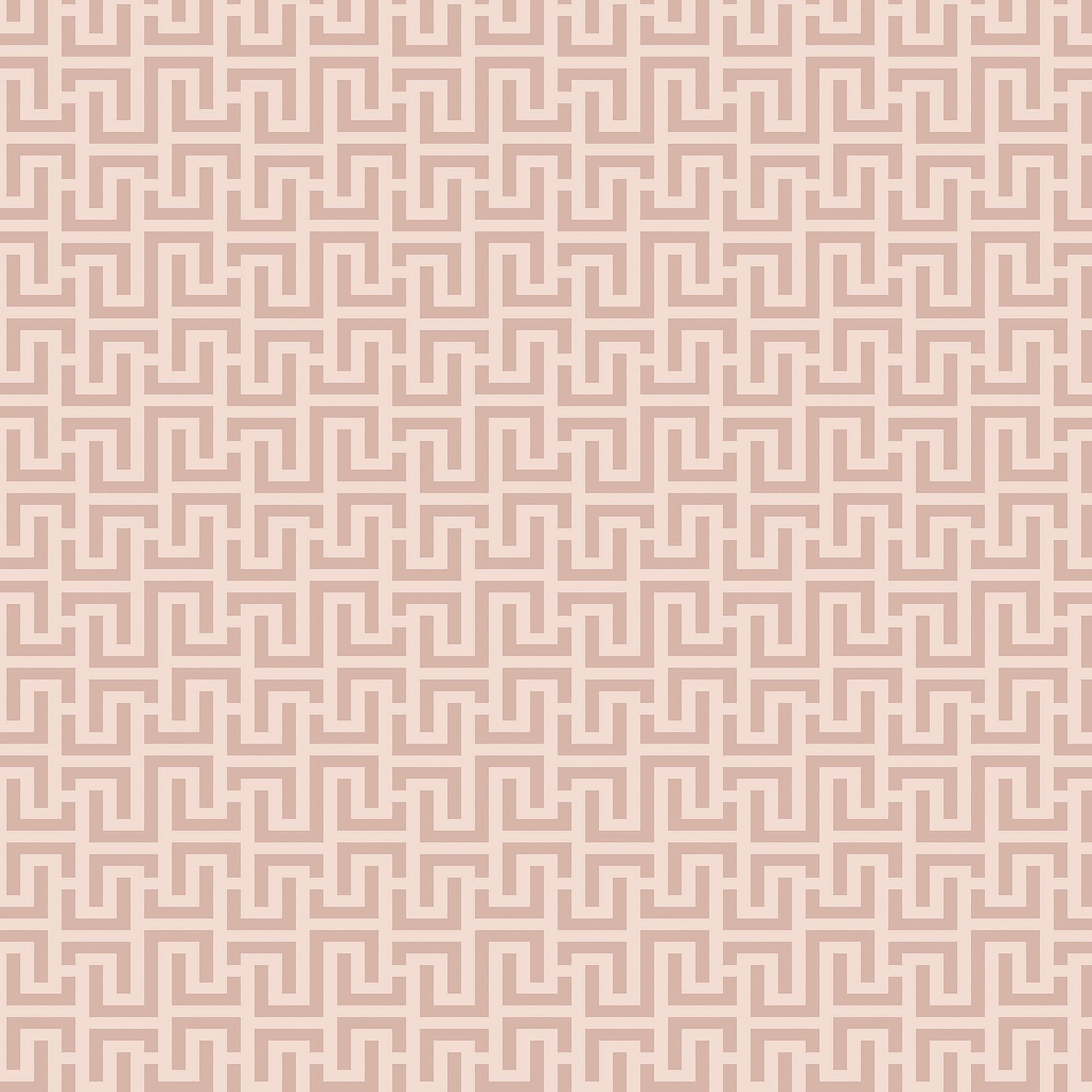 Galerie BO23081 Luxe Greek Key Wallpaper, Beige/Gold, 10.05m x 53cm