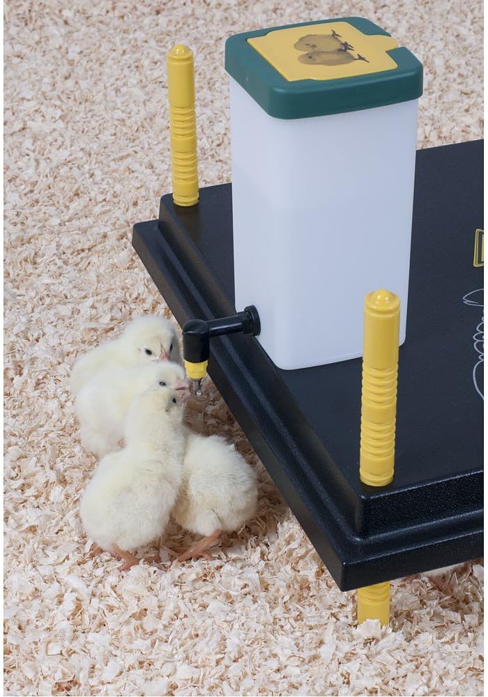 GarPet Nippel Tränke 1000 Ml - Trinkflasche Für Küken, Kaninchen & Nager